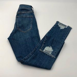 Mid Rise Super Skinny Ankle